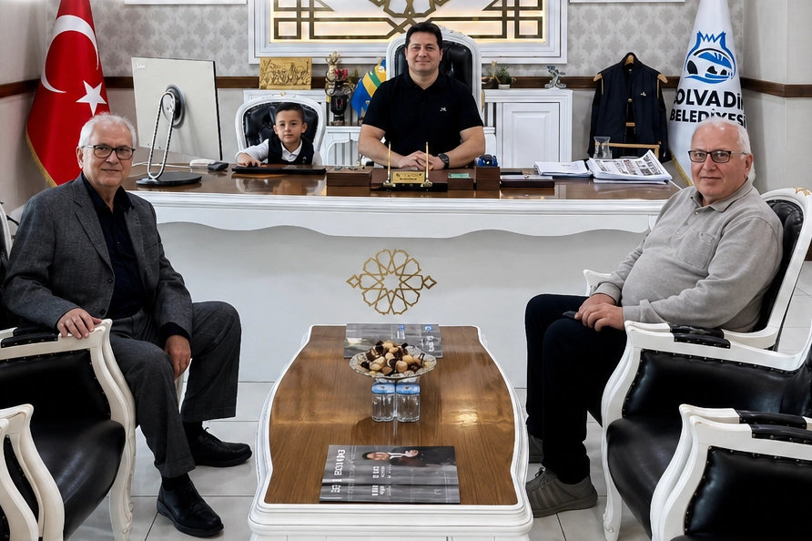 Sağlık d&uuml;nyasının duayen isminden Bolvadin'e nezaket ziyareti