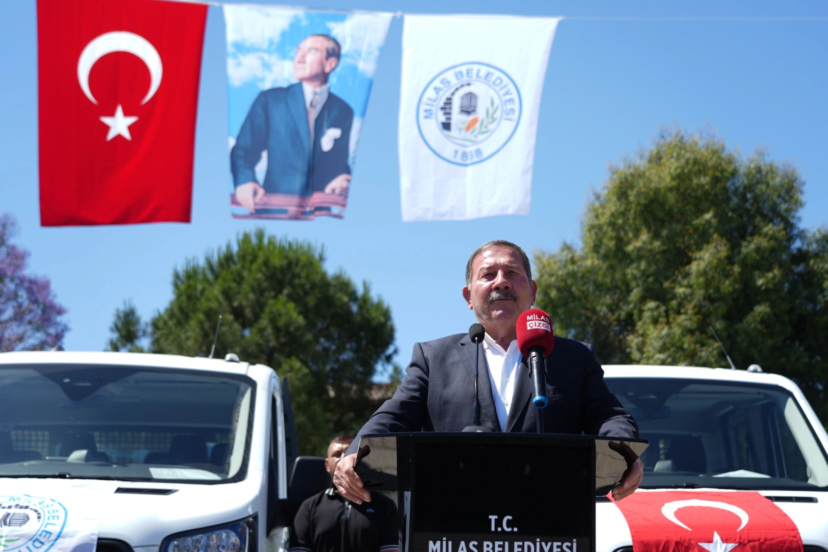 Muğla Milas'ta ara&ccedil; filosuna 7 takviye daha