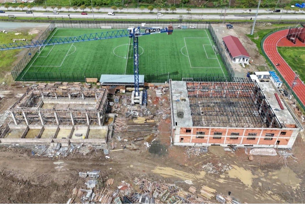 Ordu&rsquo;da spor yatırımları tam gaz devam ediyor