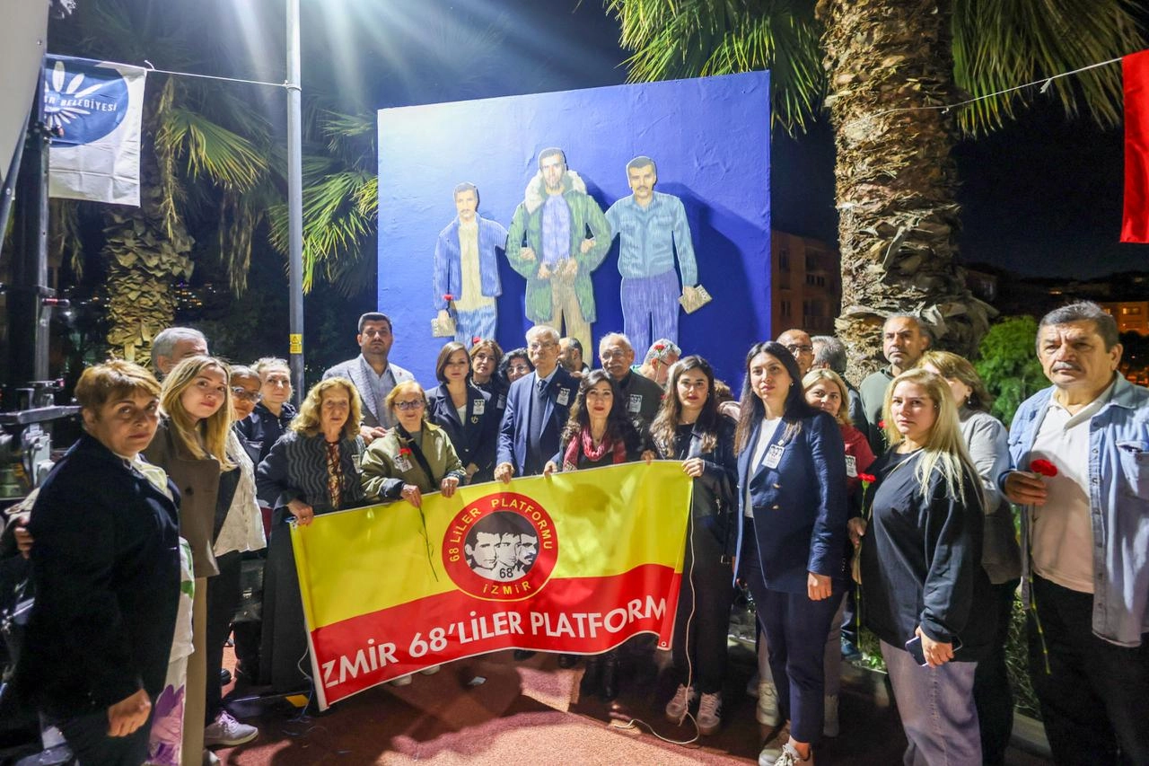 Karabağlar'da &ldquo;&Uuml;&ccedil; Fidan&rsquo;ı&rdquo; adlarını taşıyan parkta anıldı