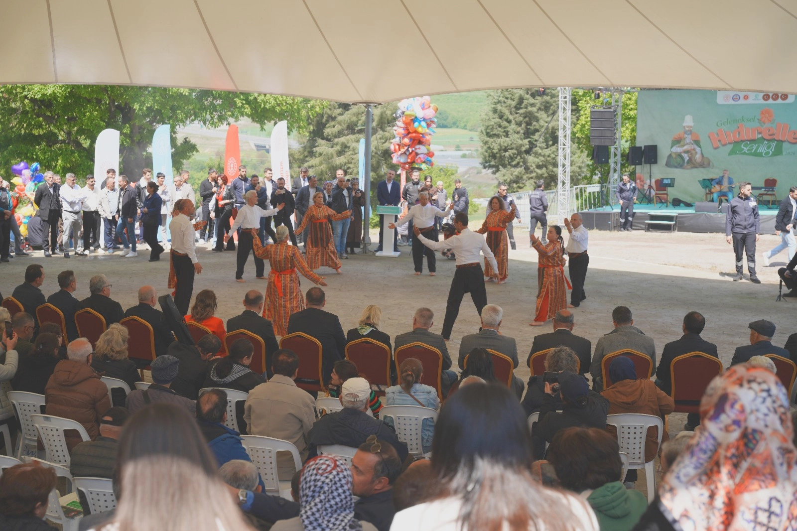 Kocaeli Bayraktar K&ouml;y&uuml;&rsquo;nde hıdırellez coşkusu