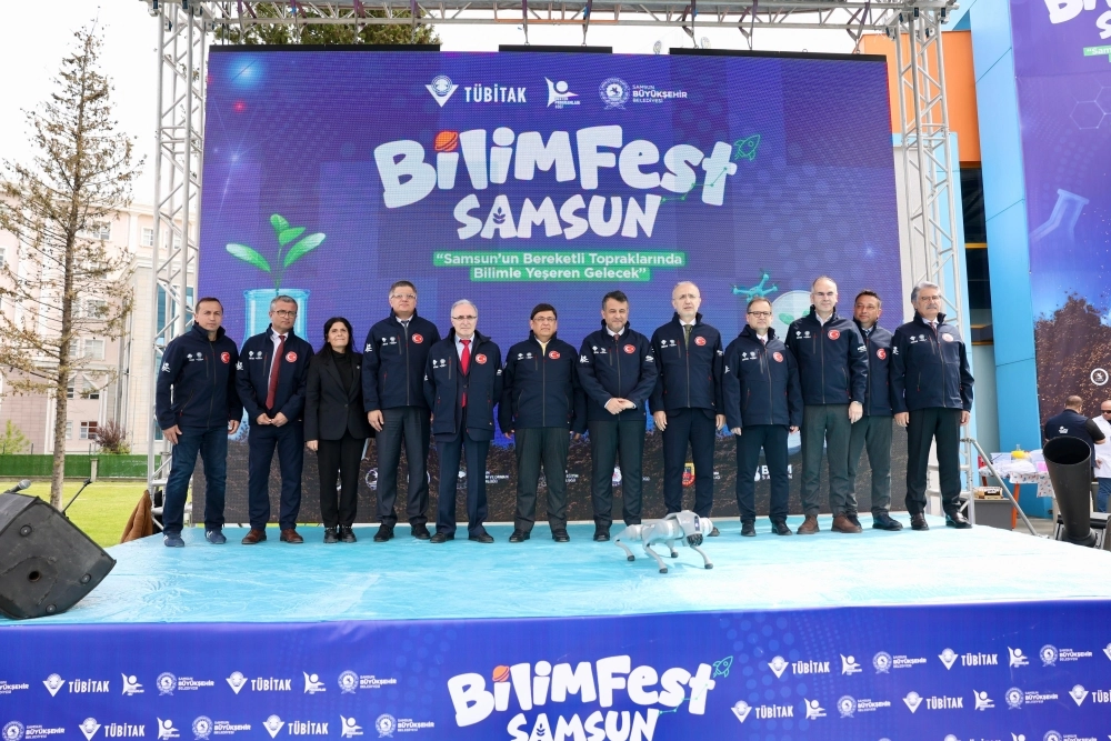 Samsun&rsquo;da BİLİMFEST coşkusu başladı