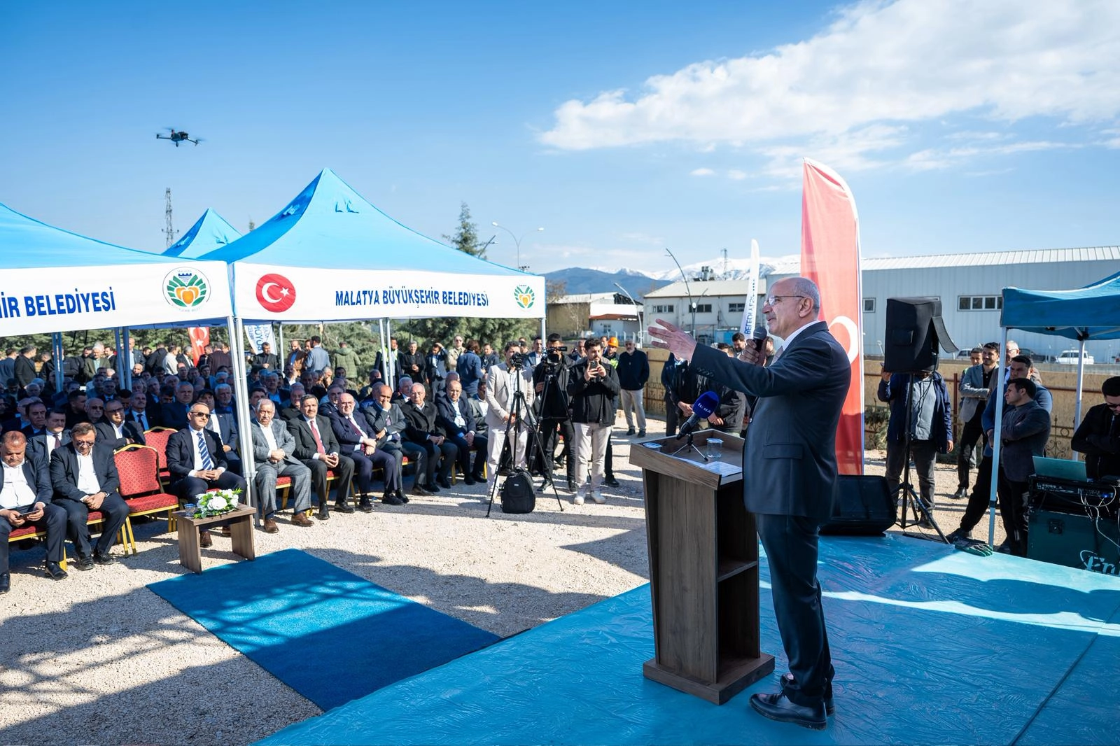 Malatya'da Karaca Camisi&rsquo;nin temeli atıldı