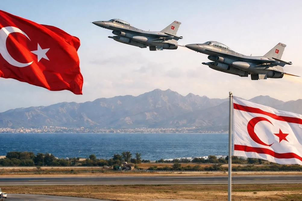 T&uuml;rkiye'den KKTC'ye askeri takviye! 6 adet F-16 KKTC'ye konuşlandırıldı