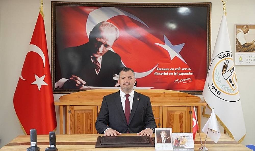 Alkışlar Saray Belediye Başkanı Abdül Taşyasan'a