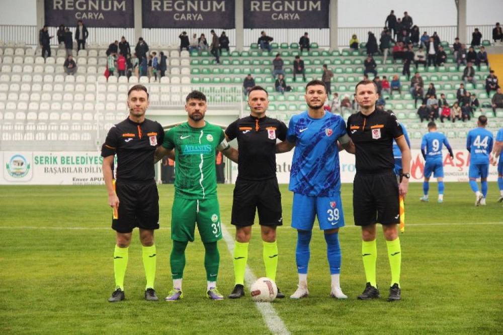 Anıl Küçükkaraca, Serik Belediyespor-Ankaraspor maçını yönetti