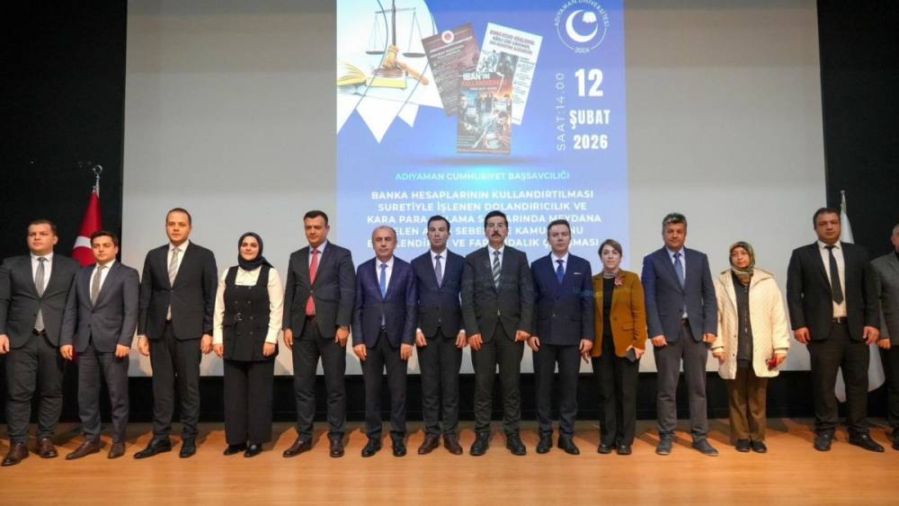 Adıyaman &Uuml;niversitesi&rsquo;nde Dolandırıcılık ve Kara Para Farkındalık Programı d&uuml;zenlendi 
