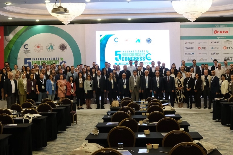 Antalya&rsquo;daki 5. Uluslararası Gıda Kimyası Kongresi'nde akıllı teknolojiler &ouml;ne &ccedil;ıktı