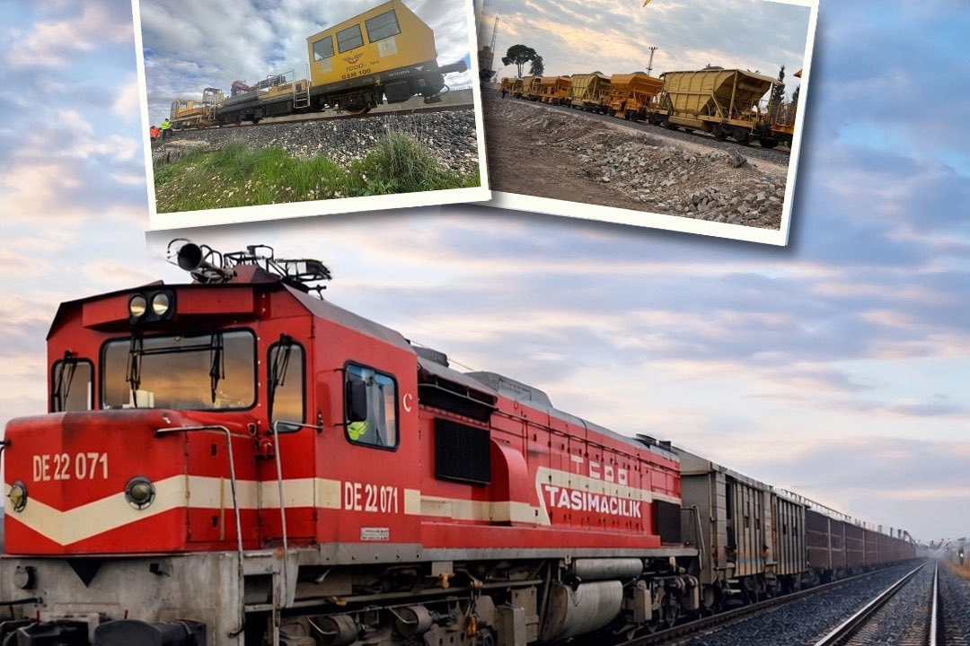 Suriye sınırındaki demiryolu hatları yeniden hizmete a&ccedil;ıldı