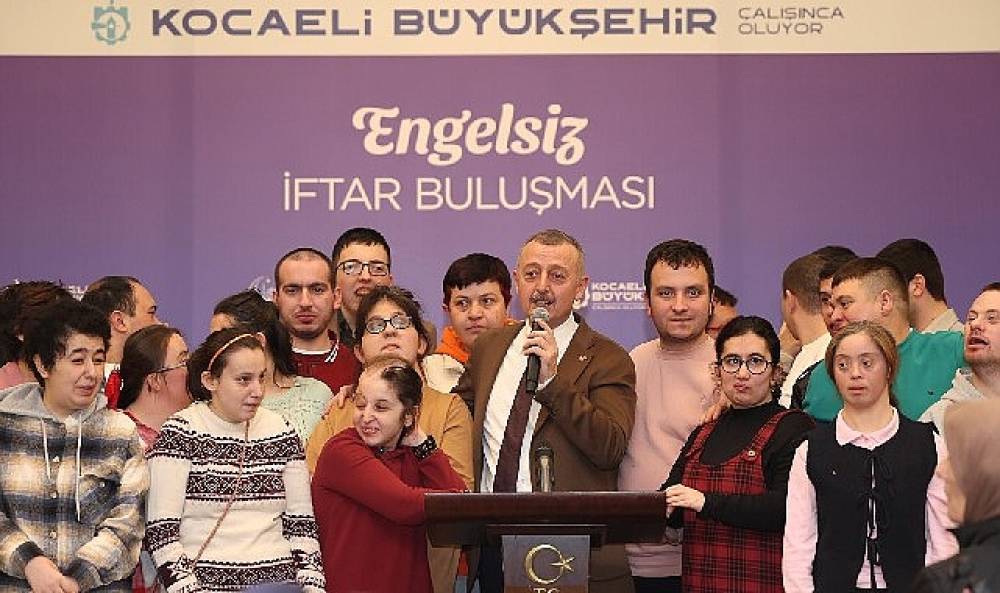 B&uuml;y&uuml;kşehir'den &ouml;zel bireylerle iftar