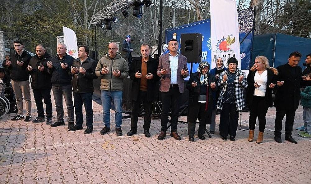 İftar sofrası Beldibi'nde kuruldu