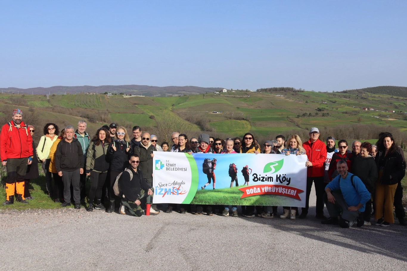 Bizim K&ouml;y Doğa Y&uuml;r&uuml;y&uuml;ş&uuml; bu ay Nebihoca&rsquo;da ger&ccedil;ekleştirildi