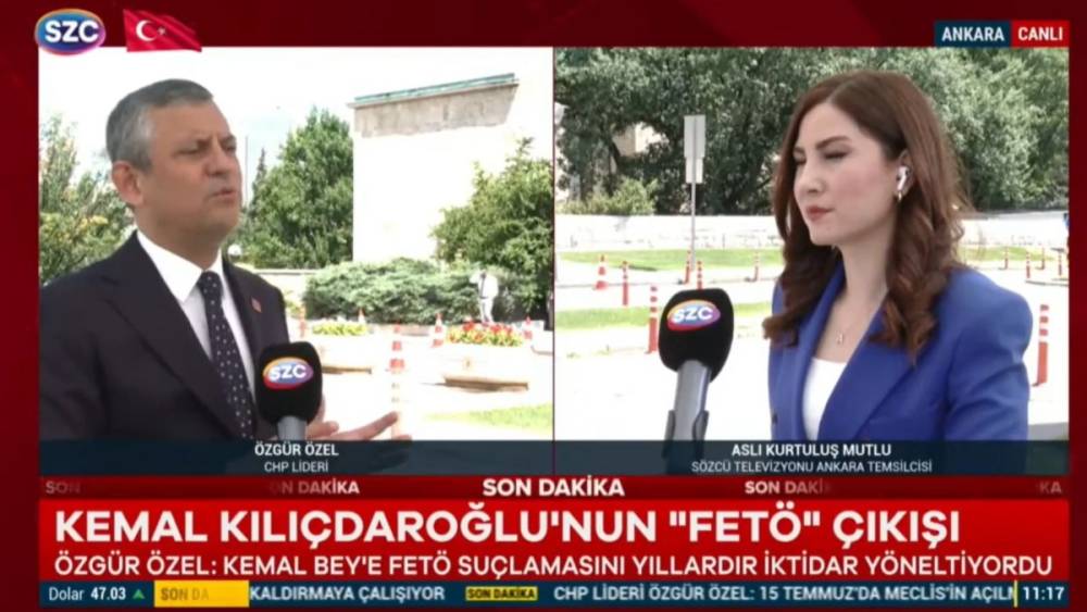 &Ouml;zg&uuml;r &Ouml;zel: Temmuz sonu Ağustos başında yeni parti i&ccedil;in resm&icirc; adım atılır 