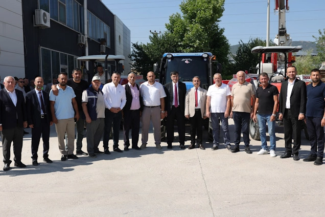K&uuml;tahya&rsquo;da kırsal mahallelere yangınlara karşı su tankeri desteği