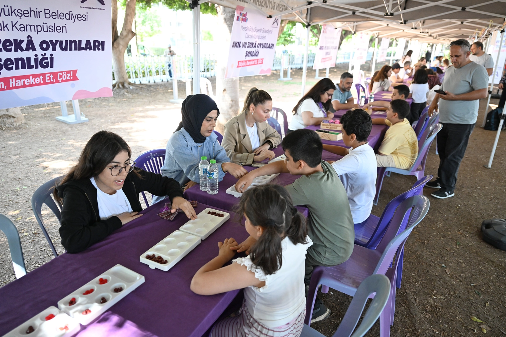 Mersin&rsquo;de Akıl ve Zek&acirc; Oyunları Şenliği d&uuml;zenlendi
