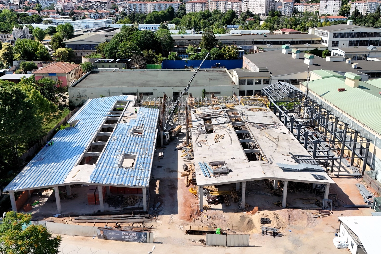 Kocaeli&rsquo;de Teknoşehir Projesi y&uuml;zde 50 tamamlandı