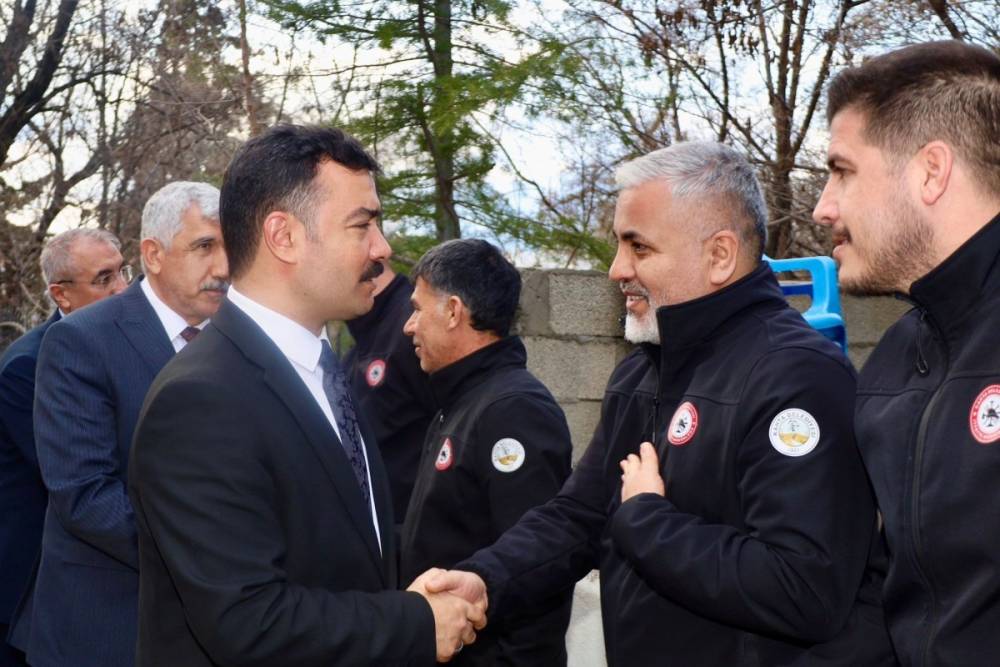 Kahta Kaymakamı&rsquo;ndan Kahta İtfaiye M&uuml;d&uuml;rl&uuml;ğ&uuml;&rsquo;ne Bayram Ziyareti 
