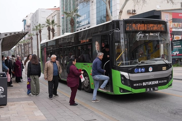 Denizli B&uuml;y&uuml;kşehir&rsquo;den bayramda &uuml;cretsiz ulaşım kolaylığı