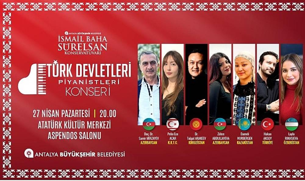 T&uuml;rk d&uuml;nyasının ezgileri Antalya'da buluşuyor