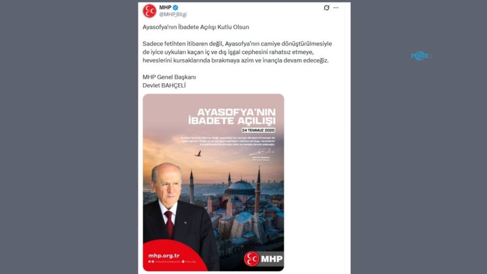 Bah&ccedil;eli&rsquo;den Ayasofya mesajı: Heveslerini kursaklarında bırakmaya devam edeceğiz 