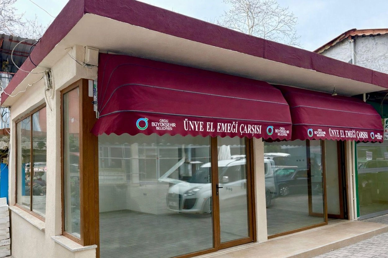 Ordu'da El Emeği &Ccedil;arşısı modern hale getirildi