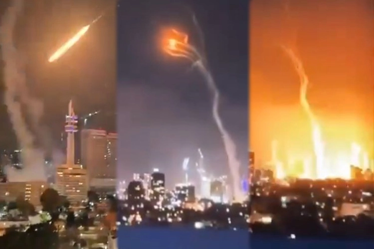 İsrail İran'a f&uuml;ze ve roketlerle saldırdı