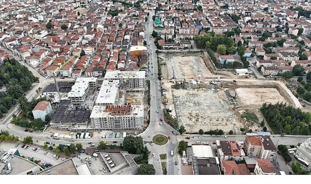 Turgutalp Kentsel D&ouml;n&uuml;ş&uuml;m Projesinde &Ccedil;alışmalar T&uuml;m Hızıyla S&uuml;r&uuml;yor