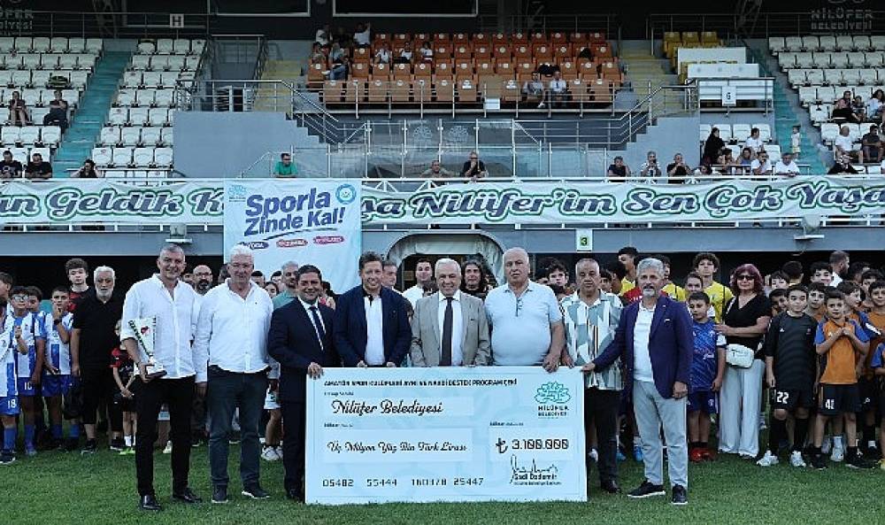 Amat&ouml;r spor kul&uuml;plerine 3 milyon liralık destek