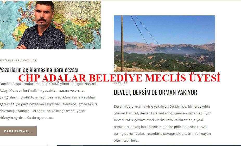 ADALAR CHP'DE ATATÜRK DÜŞMANLIĞI