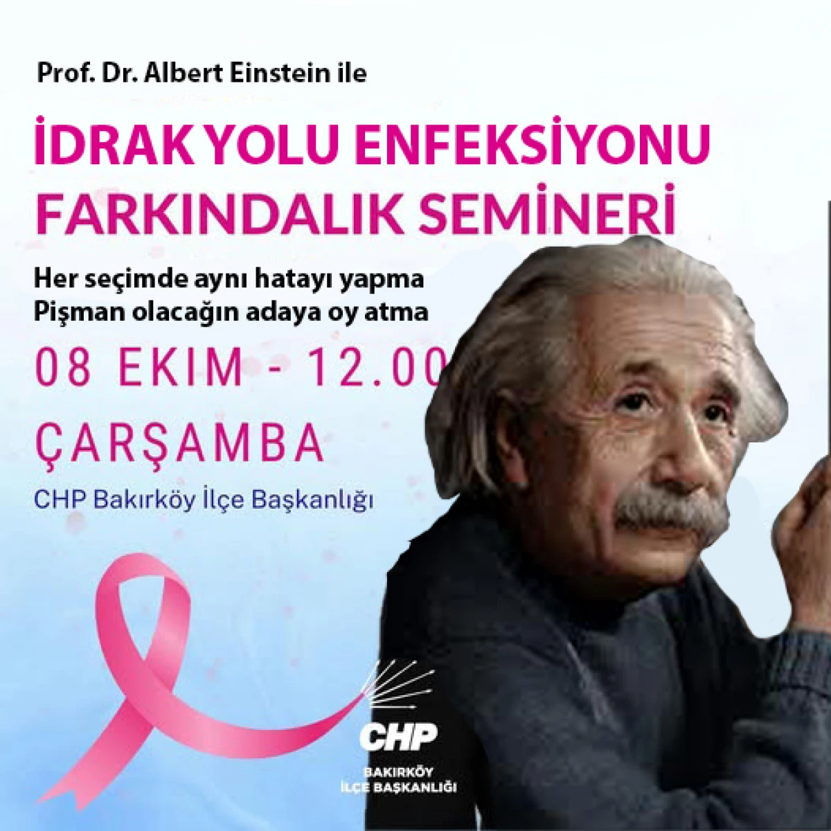 GÖZÜNÜ İLÇE BAŞKANINA DİKTİ